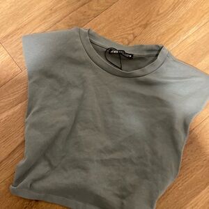 Zara Slate Gray Tee